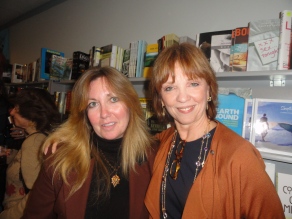 Me with famed romance novelist Nora Roberts. I have had two book signings with Nora and she sells my books in her bookstore in Boonsboro, Maryland.